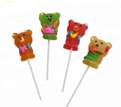 [501622] BEAR SHAPE LOLLIPOP