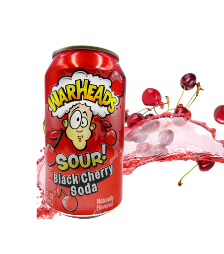 [805033] Warheads Black cherry soda 355 ml